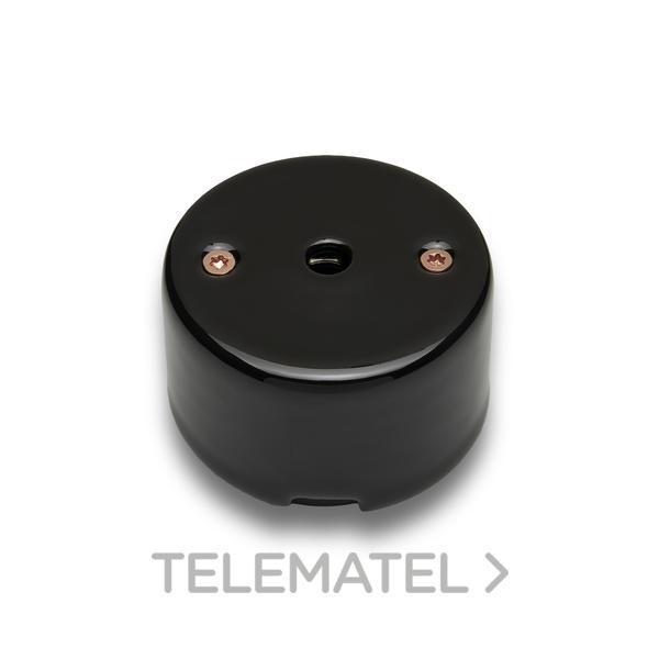 SALIDA CABLES DO 33 PORCELANA NEGRO / COBRE