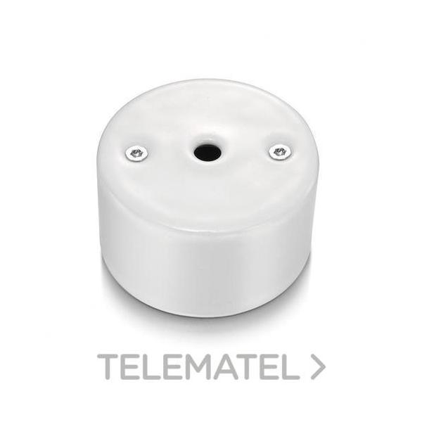 SALIDA CABLES DO 33 PORCELANA BLANCO / CROMO