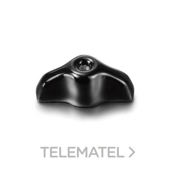 LAZO ROTATIVO PORCELANA RETRO + TORNILLO PAVONADO NEGRO