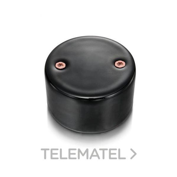 MECANISMO CIEGO PORCELANA NEGRO / COBRE