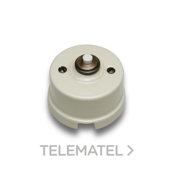 PULSADOR 10AX 250V 24V DC PORCELANA CRU