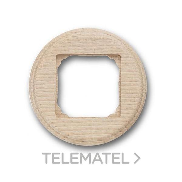 MARCO 1 ELEMENTO FORMATO CUADRADO MADERA HAYA NATURAL