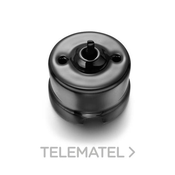 MECANISMO PERSIANA 10A 250V SIN MANECILLA PORCELANA NEGRO