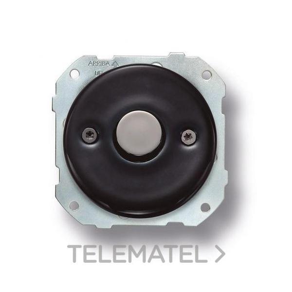 REGULADOR PORCELANA NEGRO / NÍQUEL NEGRO