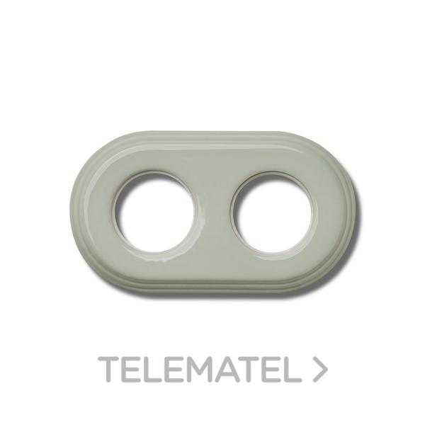 MARCO 2 ELEMENTOS PORCELANA VERT ILLE