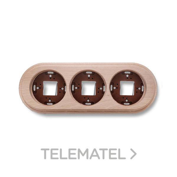 PEANA MULTIFUNCIONAL 3 ELEMENTOS HAYA NATURAL