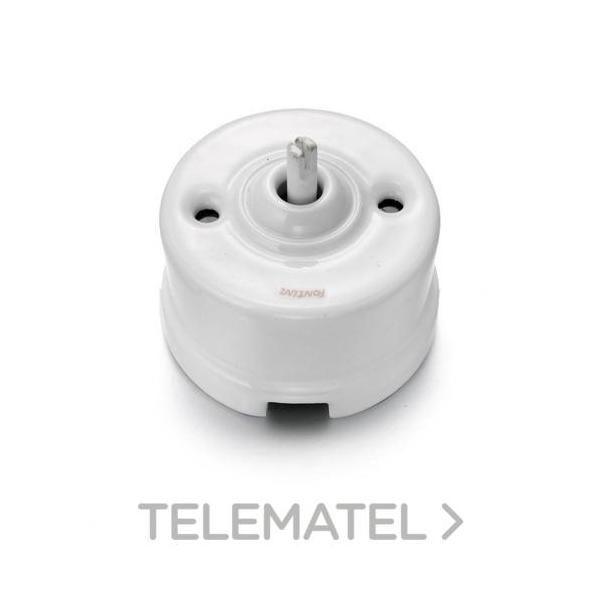 MECANISMO PERSIANA 10A 250V SIN MANECILLA PORCELANA BLANCO