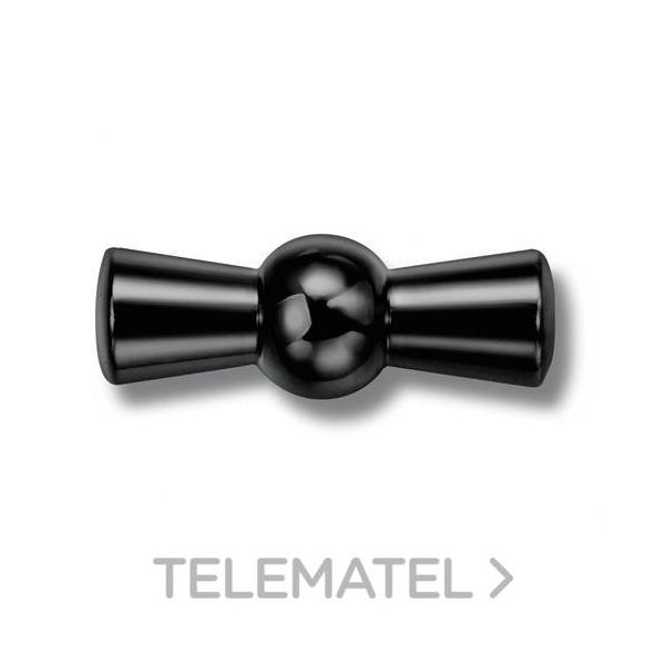 CONJUNTO LAZO ROTATIVO METAL + TORNILLO NÍQUEL NEGRO (PACK 5u)