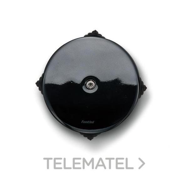 CAJA EMPALMES PORCELANA 77mm NEGRO