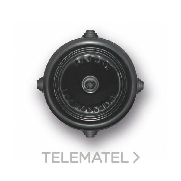 CAJA EMPALMES PARA TUBO / CABLE 116mm PORCELANA NEGRO