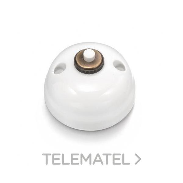 PULSADOR TIMBRE GARBY 2A 250V PORCELANA (PACK)