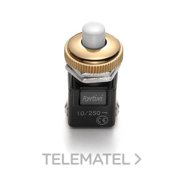 PULSADOR TIMBRE ORO ARANDELA ORO PISA (BOLSA)