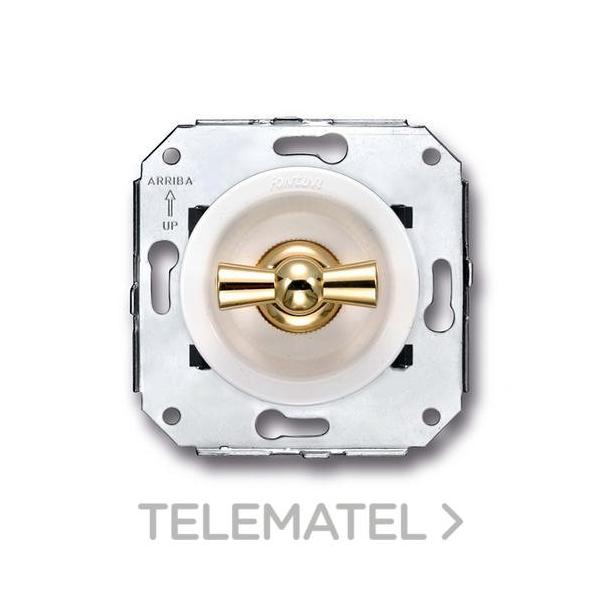 CRUZAMIENTO VENEZIA 10A 250V ORO / BLANCO (PACK)