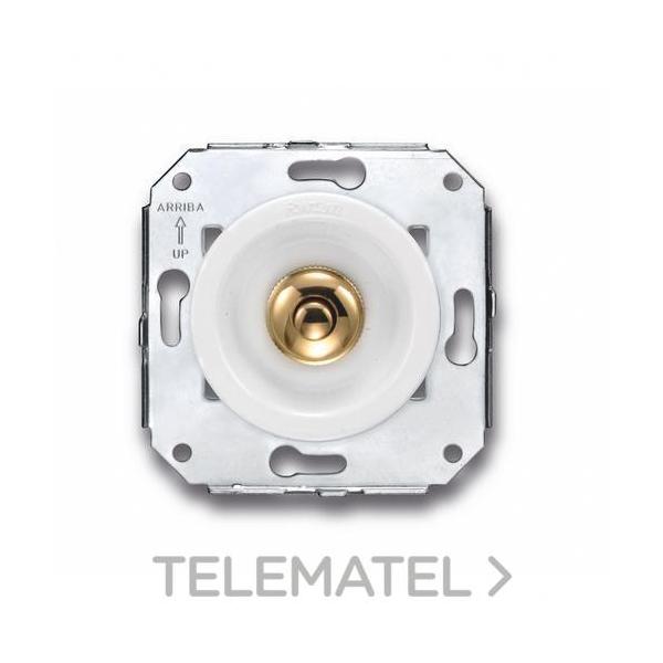 PULSADOR VENEZIA 2A 250V ORO / BLANCO (PACK)