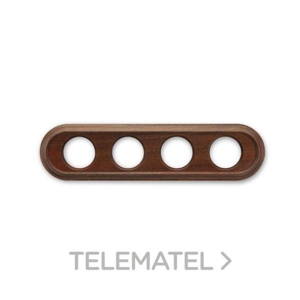 MARCO 4 ELEMENTOS VENEZIA OVAL MADERA SAPELI (PACK)
