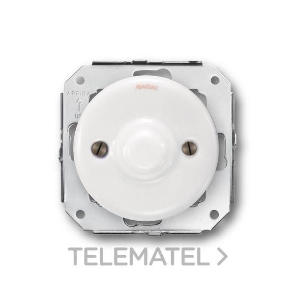 PLACA CIEGA GARBY PORCELANA BLANCA (PACK)