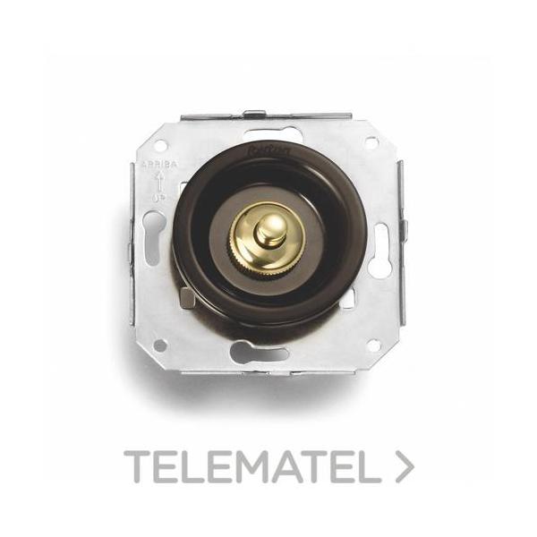 PULSADOR VENEZIA ORO / MARRÓN (PACK)