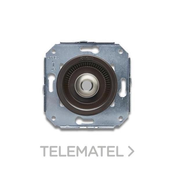 SALIDA CABLES VENEZIA CROMO / MARRÓN (PACK)