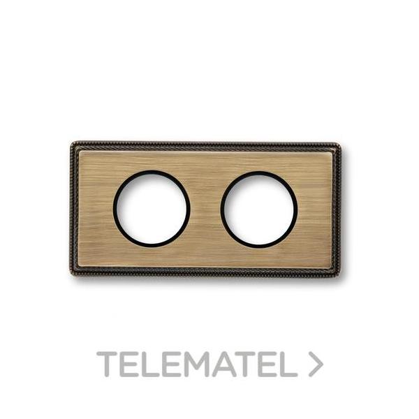 MARCO 2 ELEMENTOS VENEZIA METÁLICO PATINÉ AIRE (PACK)