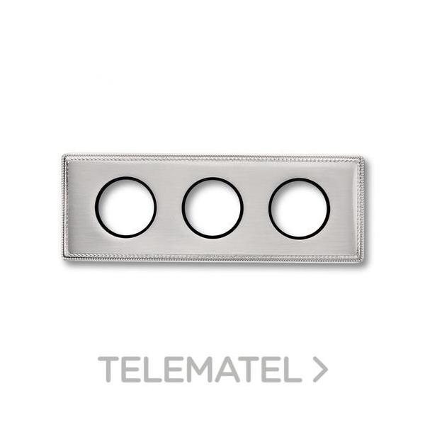 MARCO 3 ELEMENTOS VENEZIA METÁLICO CROMO MATE (PACK)