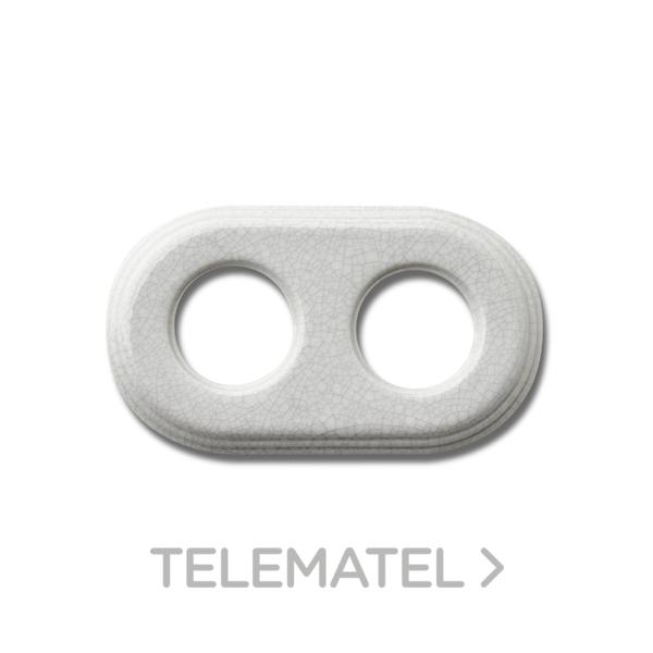 MARCO 2 ELEMENTOS GARBY COLONIAL PORCELANA CRAQUELE (PACK)