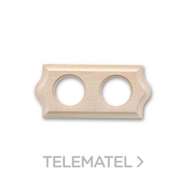 MARCO 2 ELEMENTOS VENEZIA MADERA HAYA NATURAL (PACK)