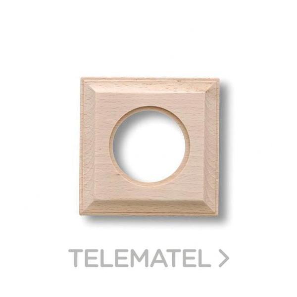 MARCO 1 ELEMENTO QUAD MADERA HAYA NATURAL (PACK)