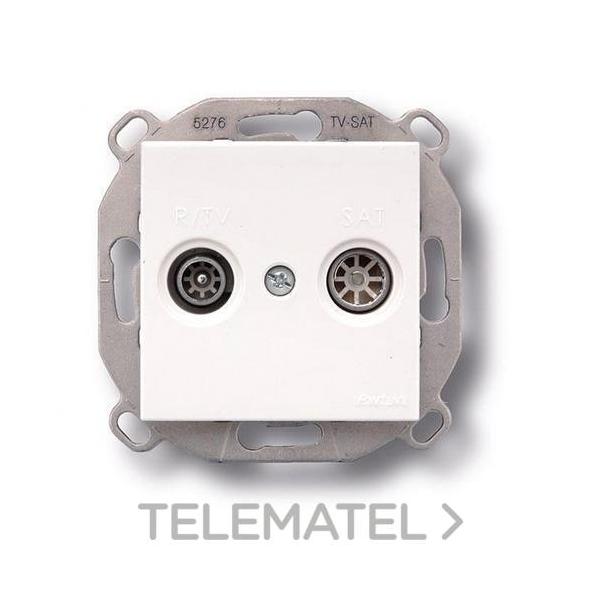 TOMA FINAL TV T F-37 BLANCO NIEVE (PACK)