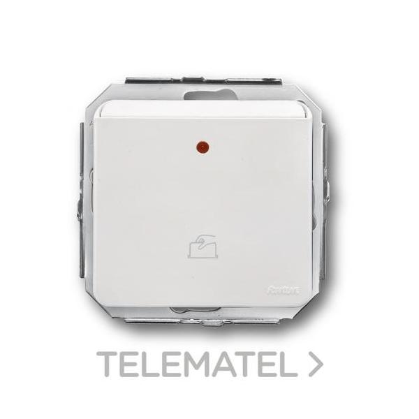 MECANISMO TARJETA F-37 1 MICRO BLANCO NIEVE (PACK)