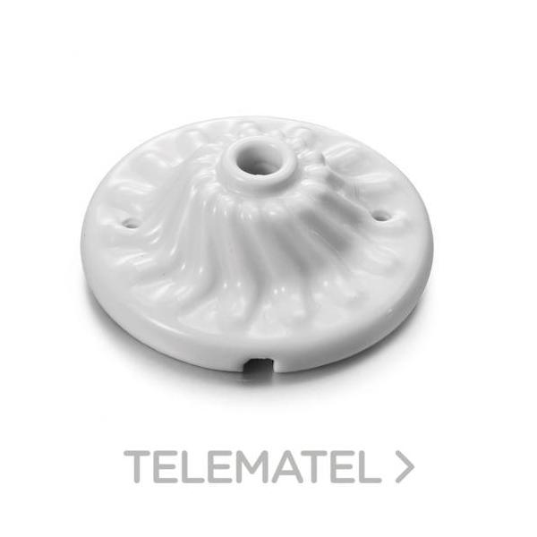 FLORÓN PARA LÁMPARA GARBY PORCELANA (PACK)