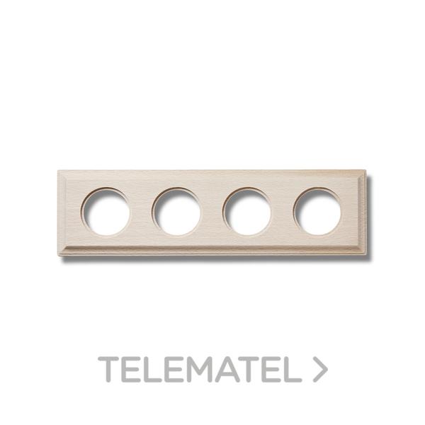 MARCO 4 ELEMENTOS VENEZIA CARRE MADERA CRUDO (PACK)