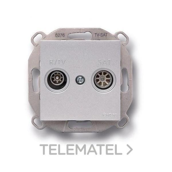 TOMA FINAL TV T F-37 METALIZADO (PACK)