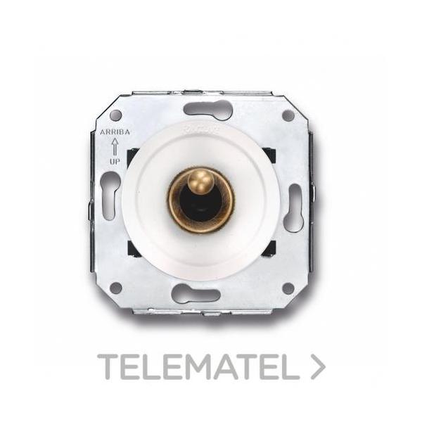INTERRUPTOR MANECILLA 10A 250V PATINÉ / BLANCO (PACK)