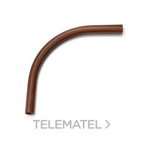 CODO CON REGISTRO PARA TUBO DIÁMETRO 20mm METÁLICO ENVEJECIDO