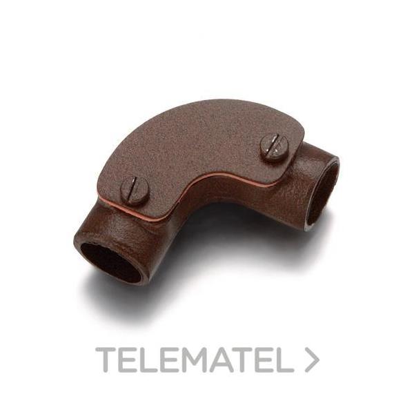 CURVA 90° PARA TUBO DIÁMETRO 16mm GARBY METÁLICO ENVEJECIDO