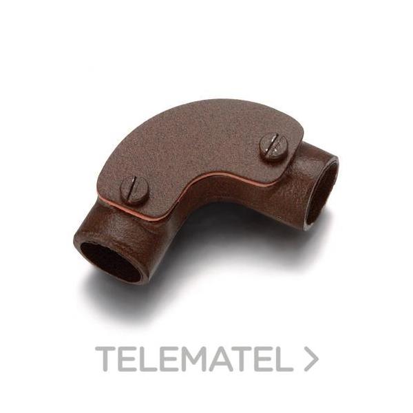 CURVA 90° PARA TUBO DIÁMETRO 20mm GARBY METÁLICO ENVEJECIDO