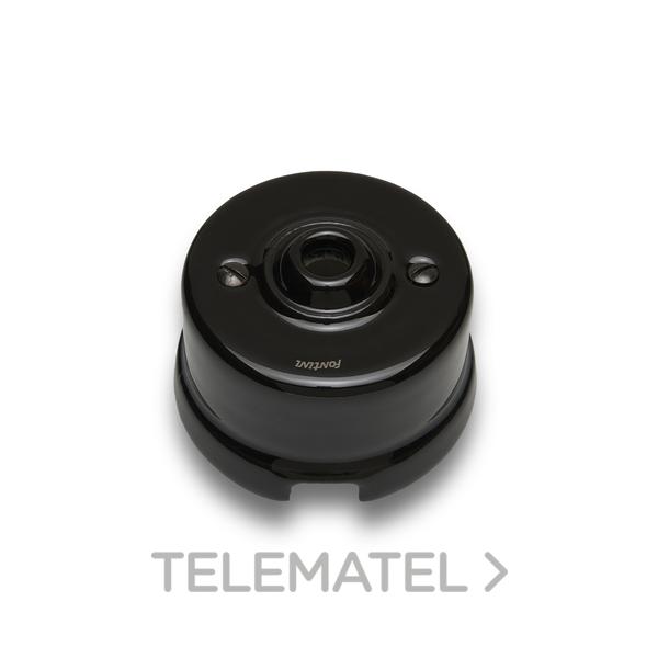 SALIDA DE CABLES GARBY PORCELANA NEGRO (PACK)