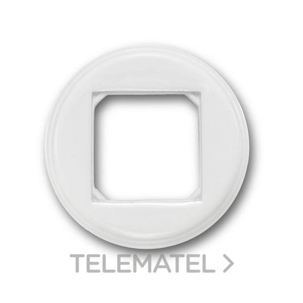 MARCO 1 ELEMENTO GARBY COLONIAL CUADRADO PORCELANA BLANCO (PACK)