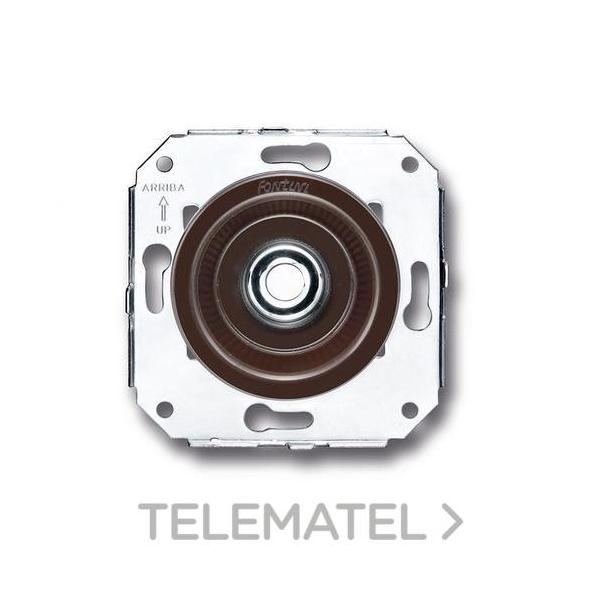 SALIDA CABLES CROMO MARRÓN (PACK)