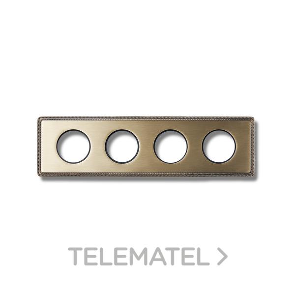 MARCO 4 ELEMENTOS VENEZIA METÁLICO LATÓN DORADO (PACK)