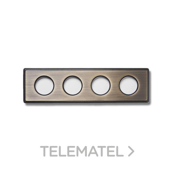 MARCO 4 ELEMENTOS VENEZIA METÁLICO LATÓN PATINÉ (PACK)