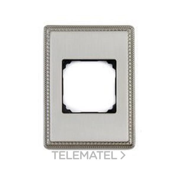 MARCO 1 ELEMENTO CUADRADO METÁLICO LATÓN DORADO (PACK)