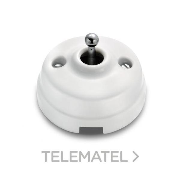 INTERRUPTOR 2P DIMBLER CABLE PORCELANA CROMO (PACK)