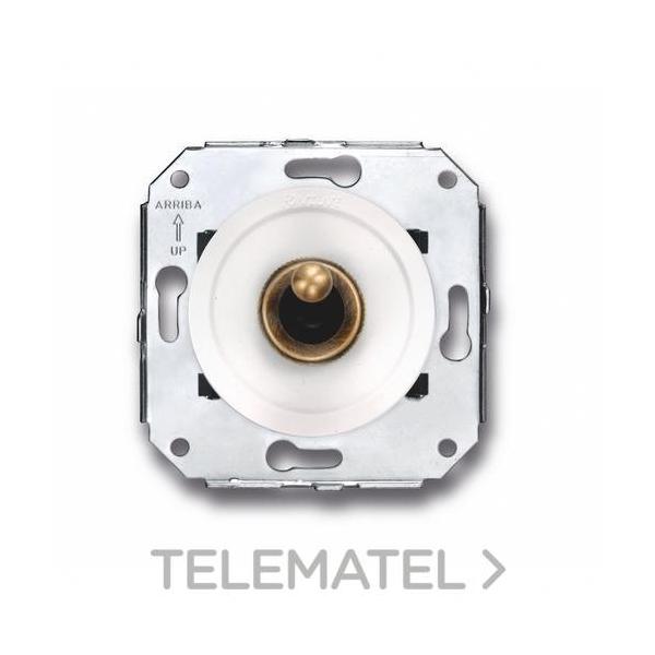 PULSADOR MANECILLA 10A 250V PATINÉ BLANCO (PACK)