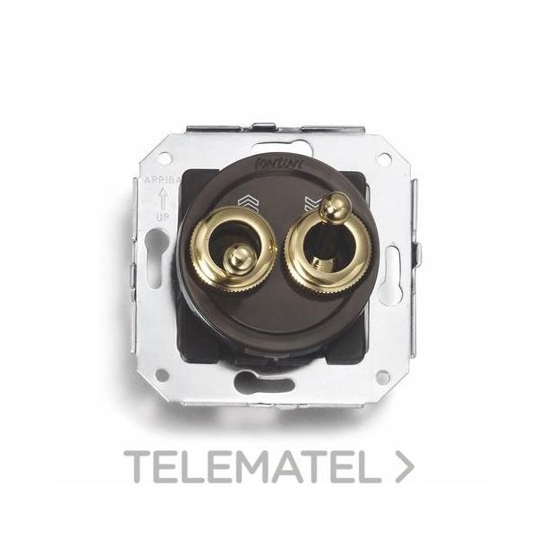 MECANISMO PERSIANA VENEZIA ROCKING DORADO MARRÓN (PACK)