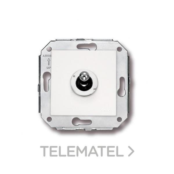 INTERRUPTOR ROCKING 10A 250V CROMO BLANCO (PACK)