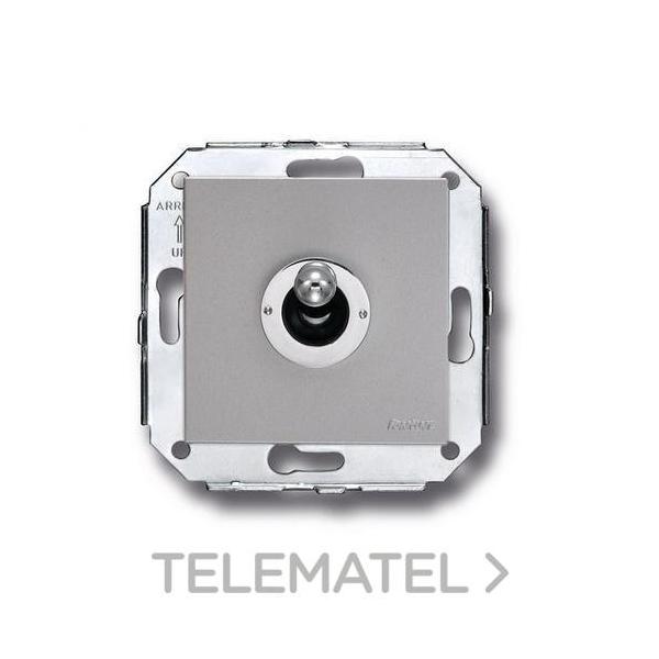 PULSADOR ROCKING 10A 250V CROMO METÁLICO (PACK)