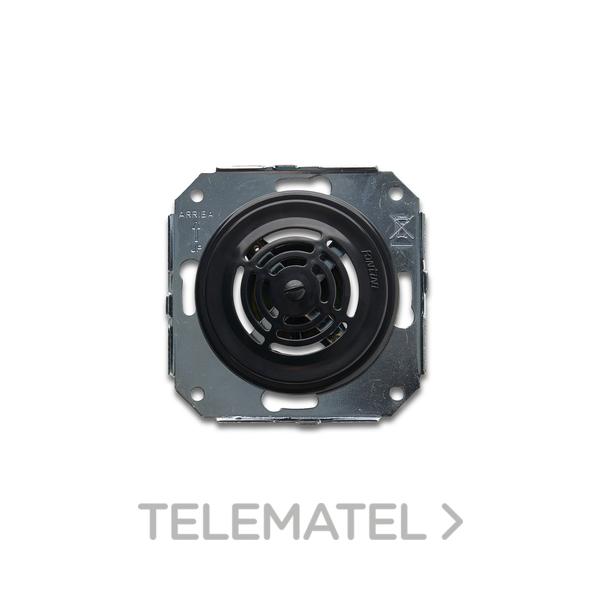 ZUMBADOR INTERMITENTE 220V 80dB PORCELANA NEGRO (PACK)