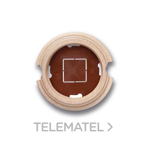 PEANA TUBO 1 ELEMENTO VERTICAL / HORIZONTAL MADERA CRUDA (PACK)