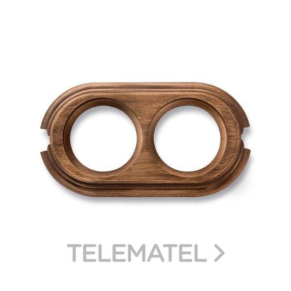 PEANA TUBO 2 ELEMENTOS 2 ENTRADAS VERTICAL ENVEJECIDO (PACK)